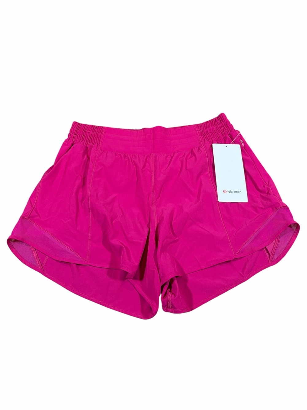 NWT Lululemon Hotty Hot High-Rise Short *4” (Pink Flare) Size 12